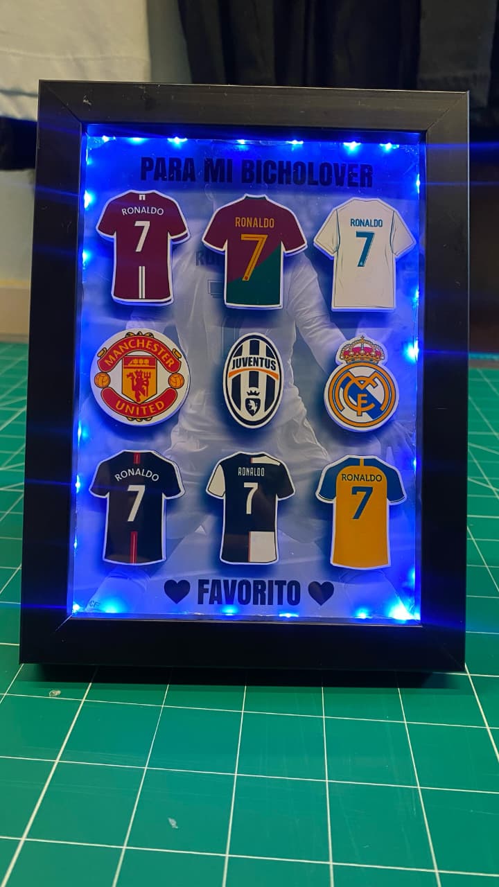 Cuadro Pequeño 3D LED